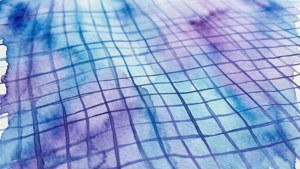Watercolor Grid Dream