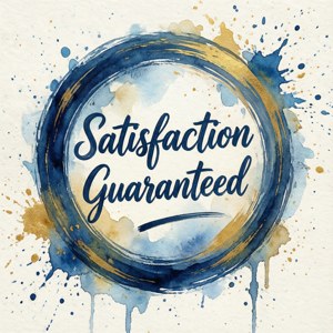 Watercolor Guarantee Badge