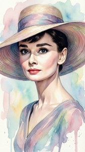 Watercolor Hat