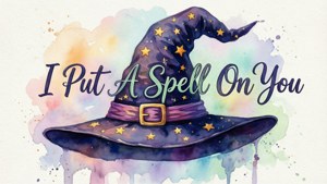 Watercolor Hat Spell