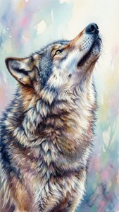 Watercolor Howl