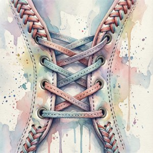 Watercolor Laces Dream