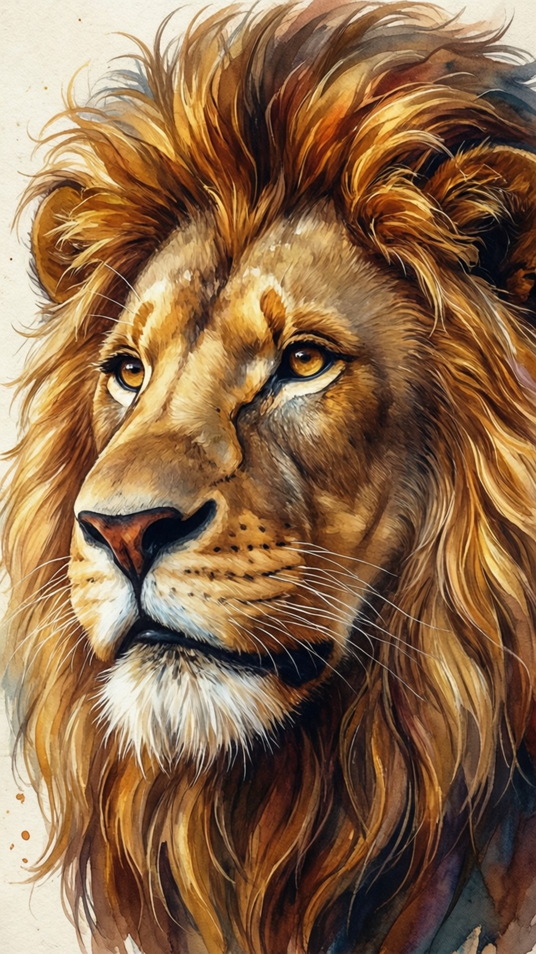 Watercolor Majesty by Wallpapers.art Studio