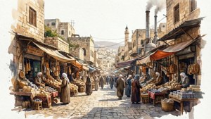 Watercolor Nablus