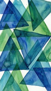 Watercolor Obtuse Flow