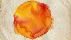 Watercolor Orange Wash