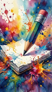 Watercolor Pencil Art