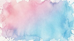 Watercolor Pink Fade