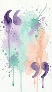 Watercolor Quotations