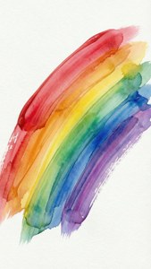 Watercolor Rainbow