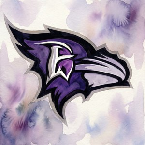Watercolor Ravens