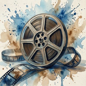 Watercolor Reel Art