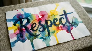 Watercolor Respect Bleed