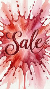 Watercolor Sale Script