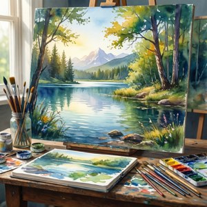 Watercolor Serenity