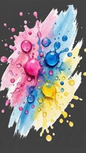 Watercolor Splash Art