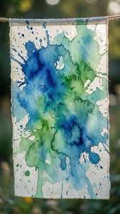 Watercolor Splash Banner
