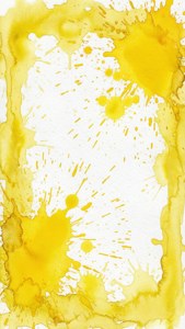Watercolor Splash Border