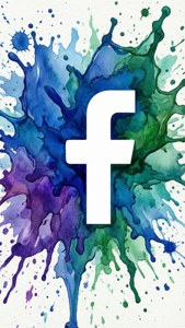 Watercolor Splash Facebook