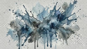 Watercolor Splash Grunge Overlay