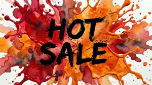 Watercolor Splash Sale