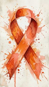 Watercolor Splatter Ribbon