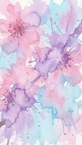 Watercolor Spring Splash