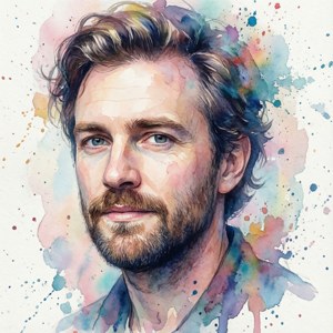 Watercolor Steve