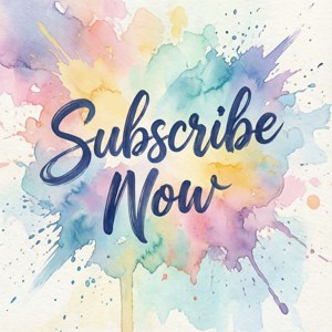 Watercolor Subscribe