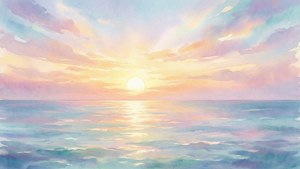 Watercolor Sunrise