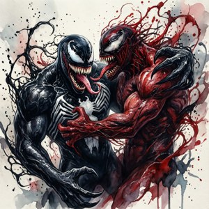 Watercolor Symbiotes