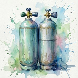 Watercolor Tanks