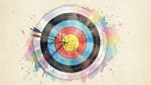 Watercolor Target Art