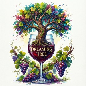 Watercolor Tree Label