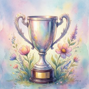 Watercolor Trophy