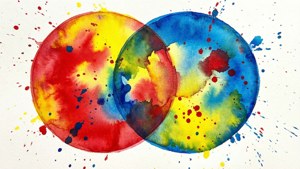 Watercolor Venn