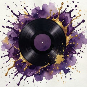 Watercolor Vinyl Art