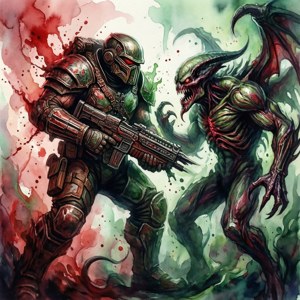 Watercolor War