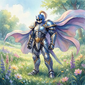 Watercolor Warrior