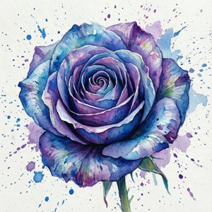 Watercolor Whorl