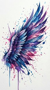 Watercolor Wings