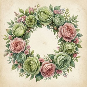 Watercolor Wreath
