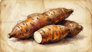 Watercolor Yams