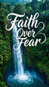 Waterfall Jungle Faith