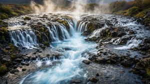 Waterfall Smooth Flow