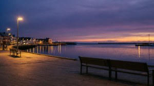 Waterfront Promenade Dusk