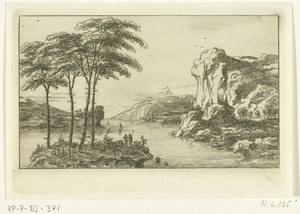 Waterlandschap bij de Adriatische Zee