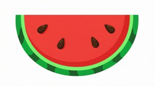 Watermelon Slice Clipart