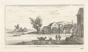 Watermolen nabij Bar-sur-Seine