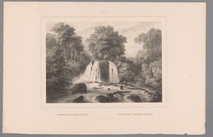 Waterval te Tjiroek-Betong
